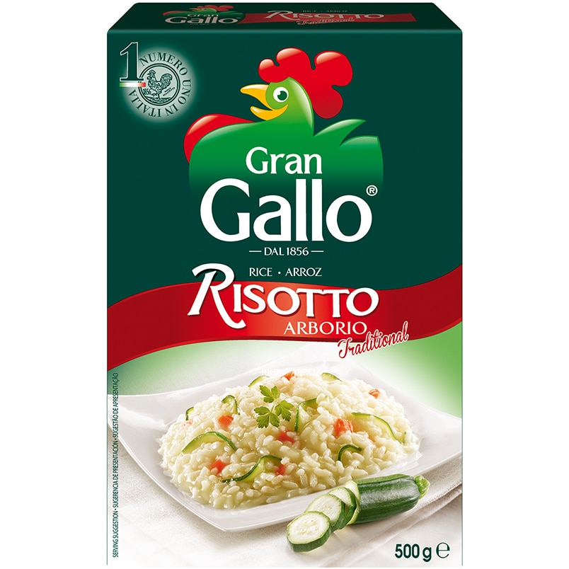 Orez cu bob lung arborio Riso Gallo, 500g
