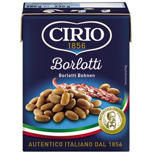 Fasole Borlotti Cirio, 380g