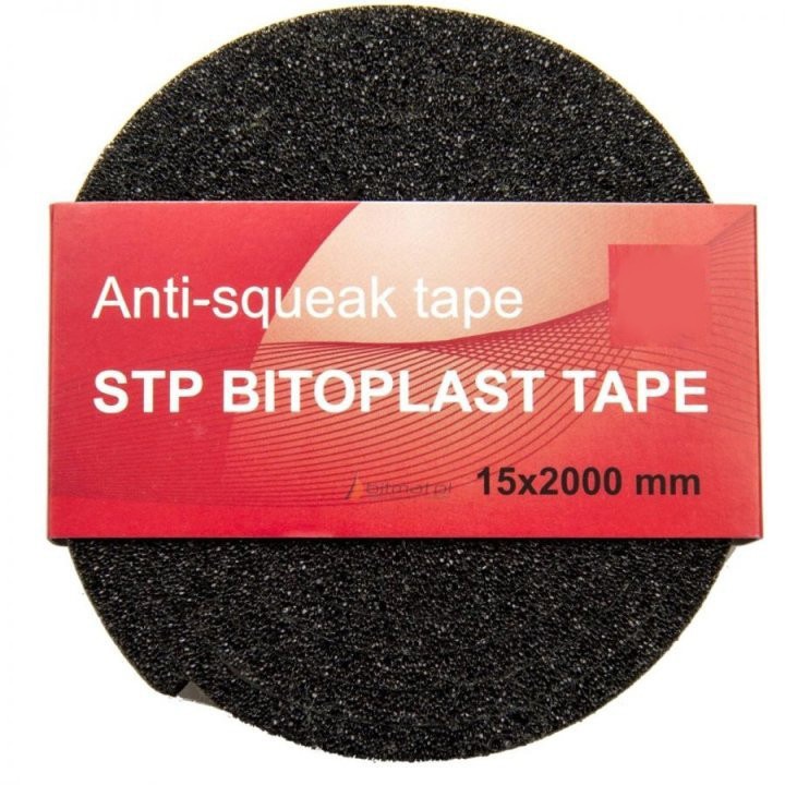 Banda de etansare auto STP Bitoplast, Banda ignifuga, Suprafata autoadeziva, Tehnologie Firebird, Material fara tesuturi, Usor de utilizat, grosime 5 mm