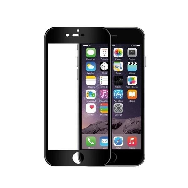 Folie sticla full cover Iphone 6 Plus ,Neagra