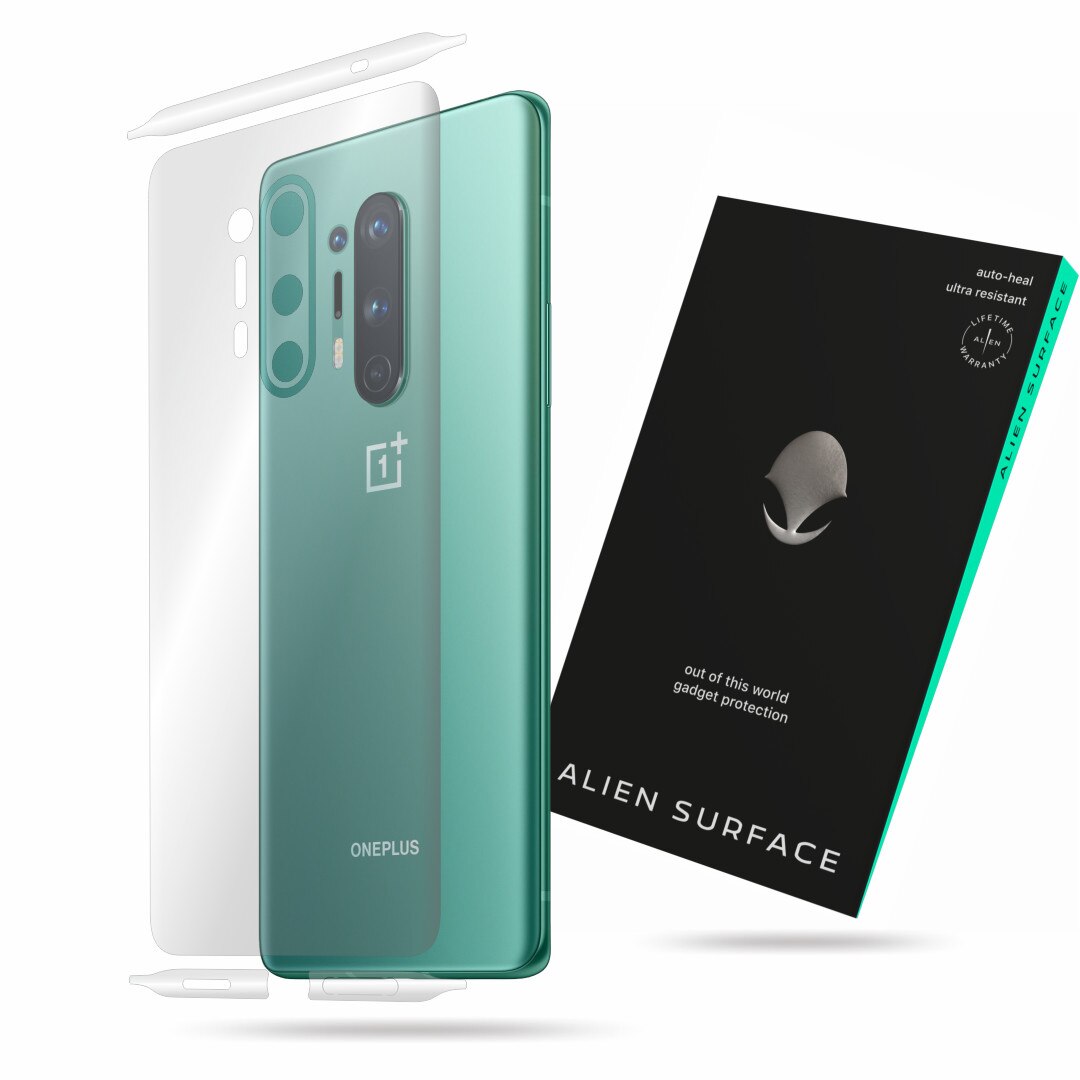 Folie Alien Surface, OnePlus 8 Pro, protectie spate, laterale