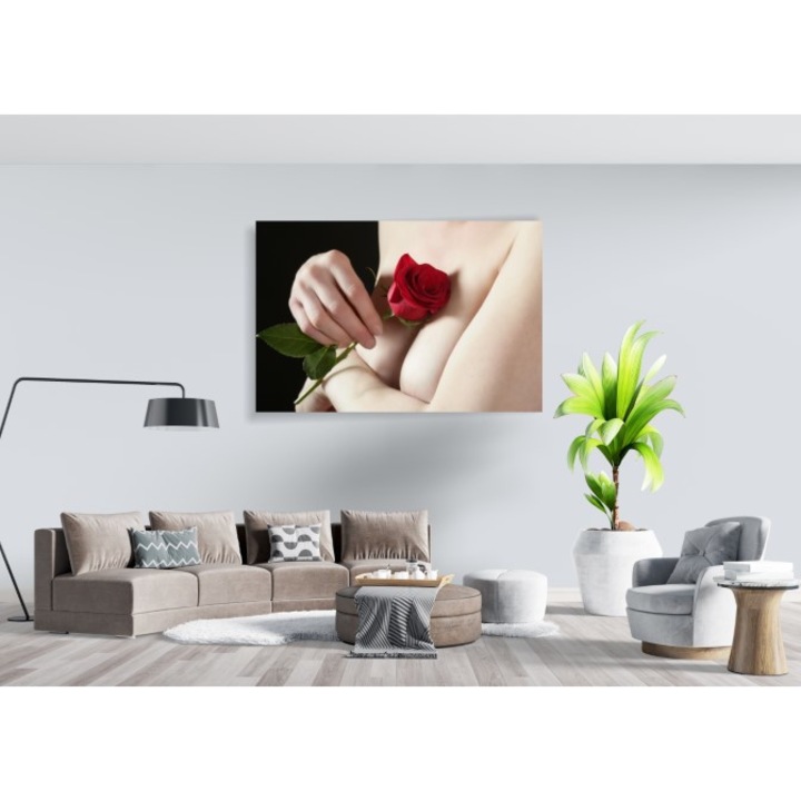 Tablou canvas 90x50 cm, model Erotic 62