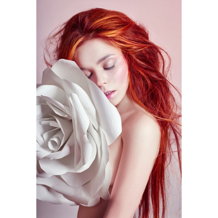 Tablou canvas 100x70 cm, model Portret fata 5