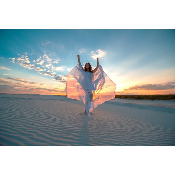 Tablou canvas 100x70 cm, model Portret fata 41