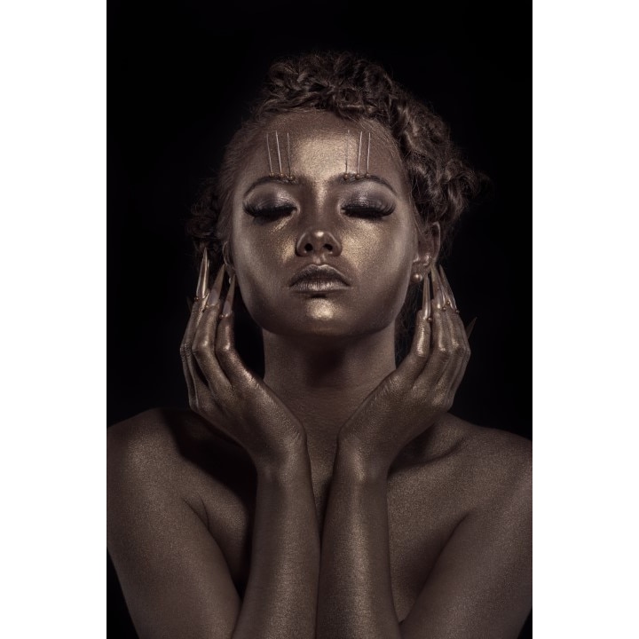 Tablou canvas 90x50 cm, model Portret fata 19