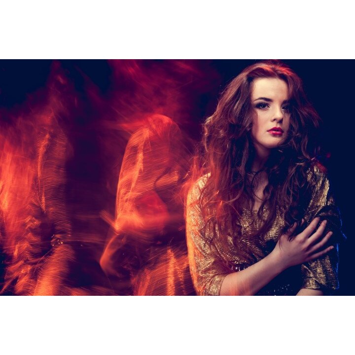 Tablou canvas 50x35 cm, model Portret fata 8