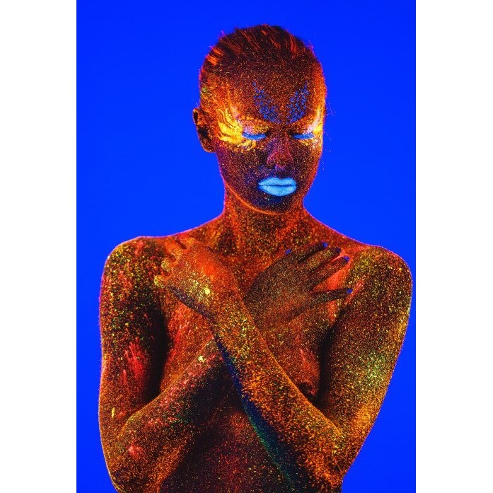 Tablou canvas 90x50 cm, model Portret fata 38