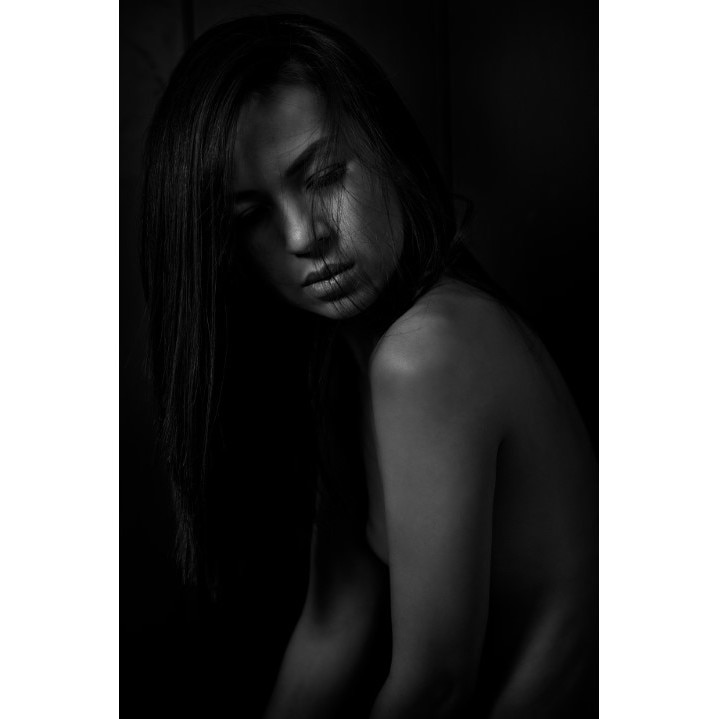 Tablou canvas 50x35 cm, model Portret fata 11