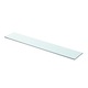 Set rafturi vidaXL, 2 buc., 90 x 15 cm, panouri sticla transparenta 2.57 kg