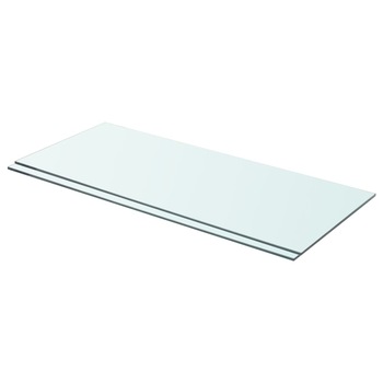 Set de 2 rafturi de sticla, vidaXL, 70 x 30 cm, Transparent Set de 2 rafturi de sticla, vidaXL, 70 x 30 cm, Transparent