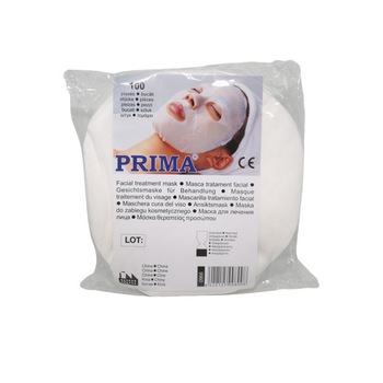 Masca pentru tratament facial, Prima, 100 buc Masca pentru tratament facial, Prima, 100 buc