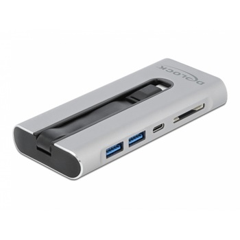 Docking Station usb-C la hdmi 4K@60Hz / usb 3.2 / sd / lan / pd 3.0, Delock 87749 Docking Station usb-C la hdmi 4K@60Hz / usb 3.2 / sd / lan / pd 3.0, Delock 87749