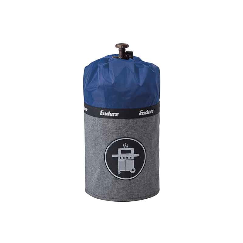 Husa pentru butelie de gaz Enders STYLE, pentru 5 kg butelie, gri/albastru