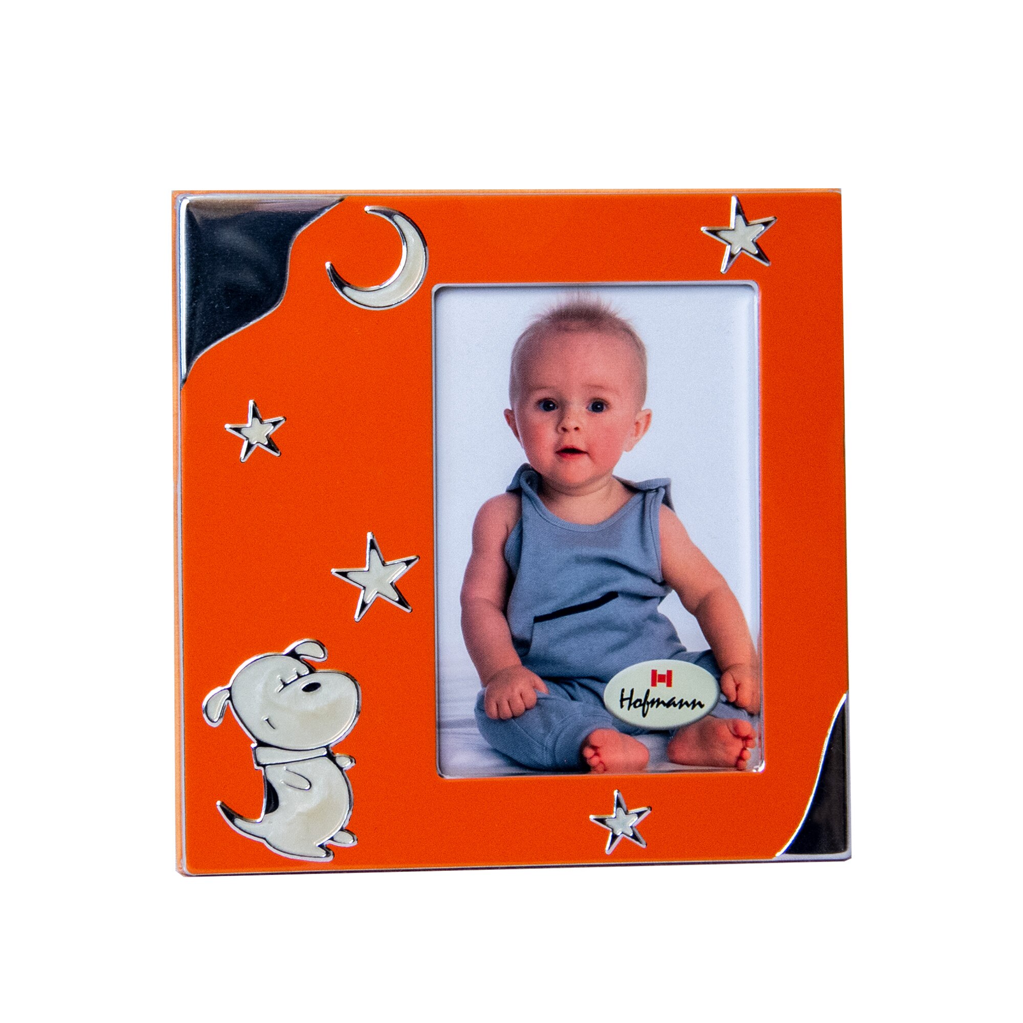 Rama foto, contemporana, o fotografie, metal, Bebe Orange, 1 cadru, 6x8 cm