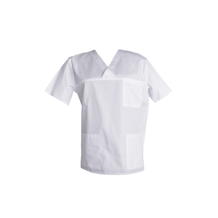 Bluza uz medical, Mesesul, Alb, 52