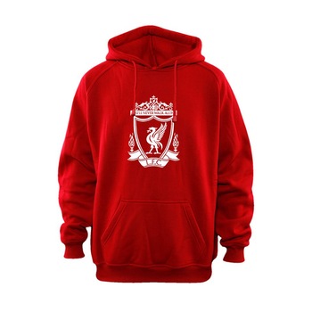 Hanorac copii Liverpool rosu, marimea 152 pentru 12-13 ani Hanorac copii Liverpool rosu, marimea 152 pentru 12-13 ani