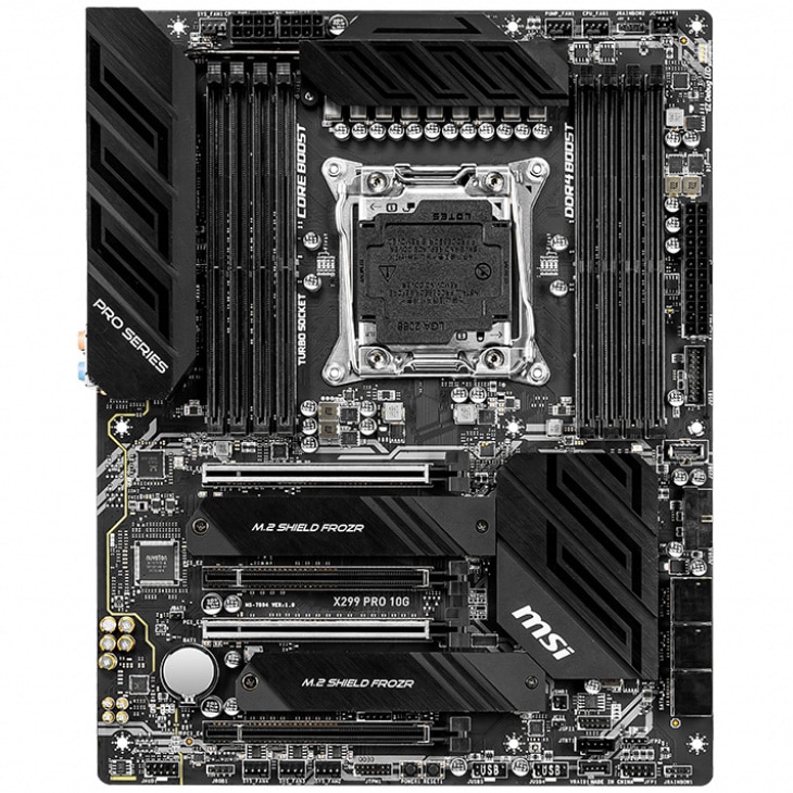 Placa de baza MSI X299 PRO 10G, Socket 2066