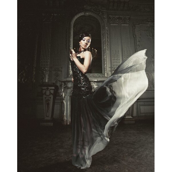 Tablou canvas 90x50 cm, model Portret fata 48