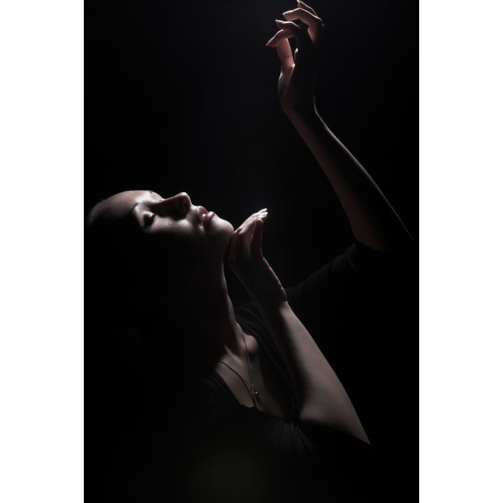 Tablou canvas 50x35 cm, model Portret fata 42