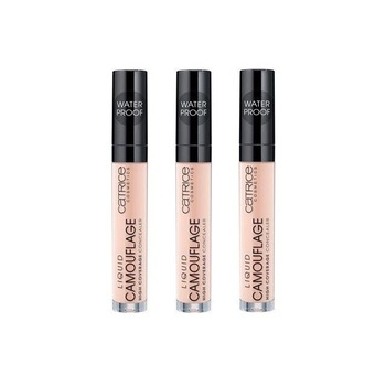 Set 3 Corectoare Lichide Catrice Concealer Liquid Camouflage 007 Natural Rose 5 ml Set 3 Corectoare Lichide Catrice Concealer Liquid Camouflage 007 Natural Rose 5 ml