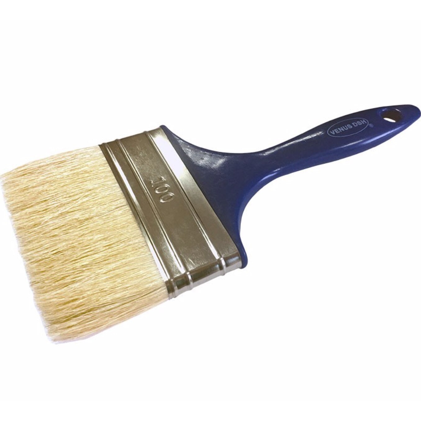 Pensula cu fir natural, maner din plastic, 100 mm