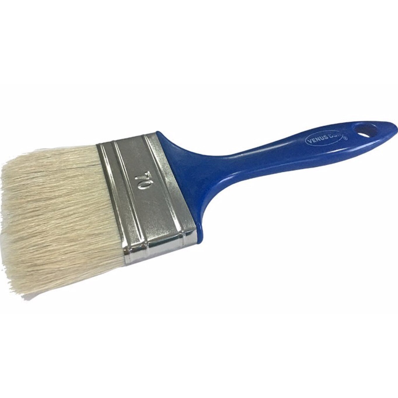 Pensula cu fir natural, maner din plastic, 70 mm