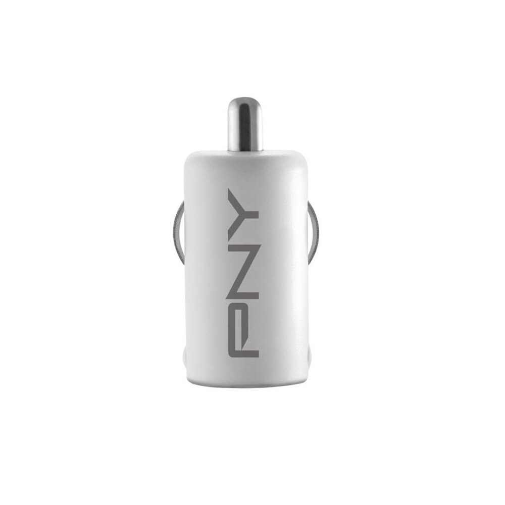 Incarcator auto PNY, 12V/USB, 5V/2400mA, Alb