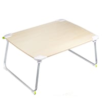 Masuta multifunctionala MyTable 52x29 cm, pentru laptop, citit, desenat, camping sau picnic in aer liber, Beige