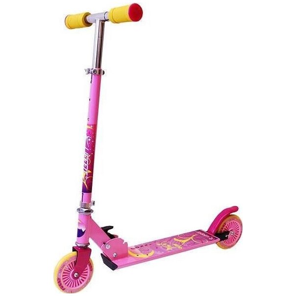Trotineta pliabila DHS FUNNY 120mm Roz