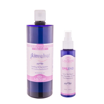 Set 2 produse bio organice dupa epilat, ulei corp post-epilare 500ml si spray pentru repararea pielii, pentru pielea iritata si preventia foliculitei 100ml, Lakshmi Set 2 produse bio organice dupa epilat, ulei corp post-epilare 500ml si spray pentru repararea pielii, pentru pielea iritata si preventia foliculitei 100ml, Lakshmi