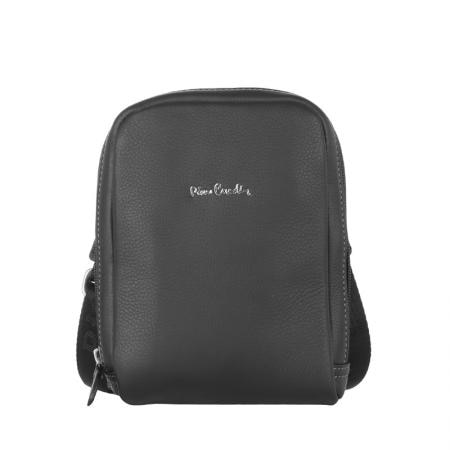 Geanta barbati Pierre Cardin ,PCL6495B,Piele naturala,Negru