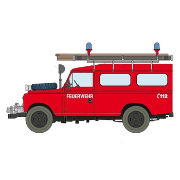 Automodel de construit Italeri Land Rover Fire Truck model 1975 1:24 ITA 3660 Automodel de construit Italeri Land Rover Fire Truck model 1975 1:24 ITA 3660