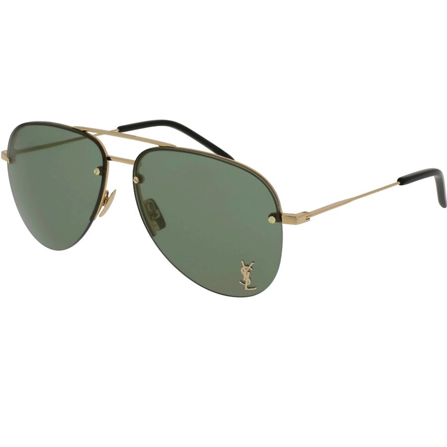 Ochelari de soare barbati Saint Laurent CLASSIC 11M 003 Negru/Aur