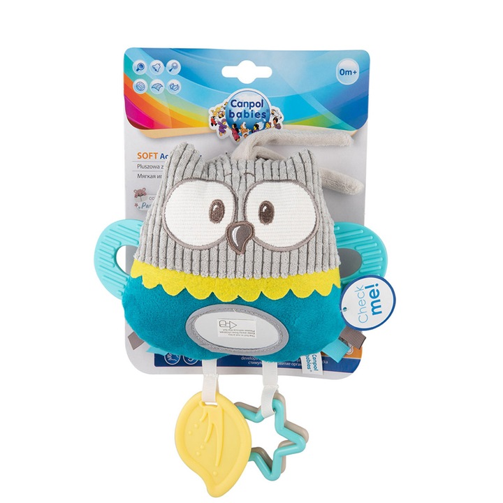Jucarie de plus Canpol Babies 68/065, Multicolor