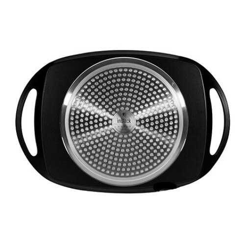 Tigaie Bergner BGEU-0972, negru, 37X25 cm