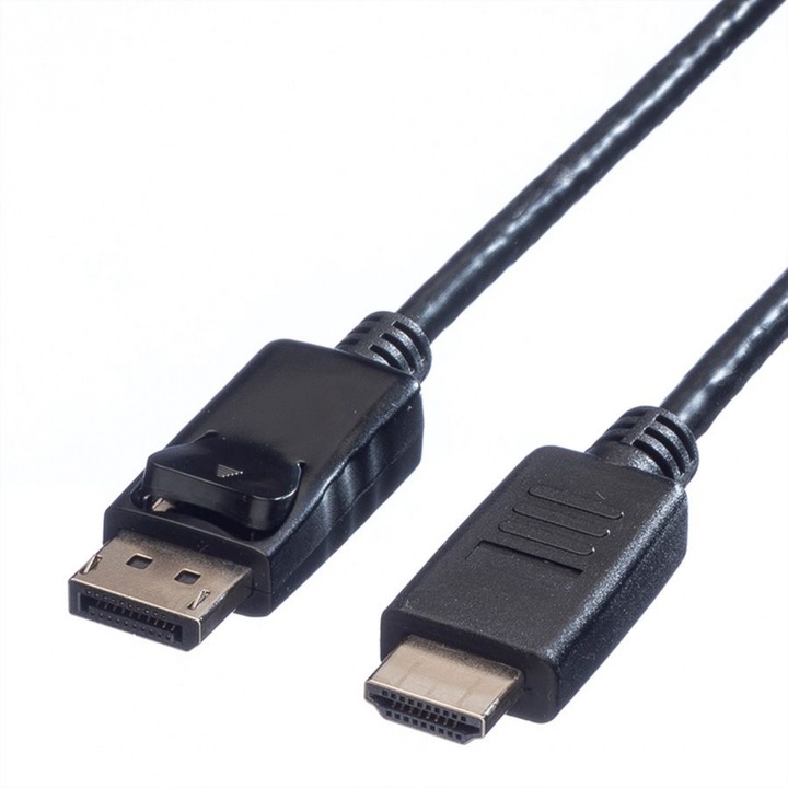 Кабел Displayport към HDMI 10m TT черен, стойност 11.99.5784
