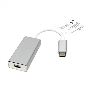 Adaptor USB 3.1 tip C la Mini Displayport T-M Alb, Value 12.99.3225 Adaptor USB 3.1 tip C la Mini Displayport T-M Alb, Value 12.99.3225