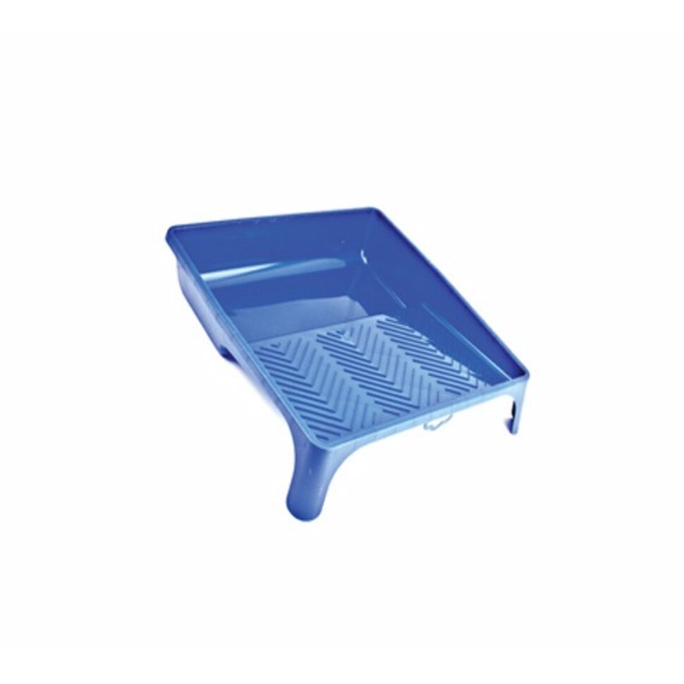 Tava pentru trafalet ,vopsit, 320 X 340 MM Alb/Albastru