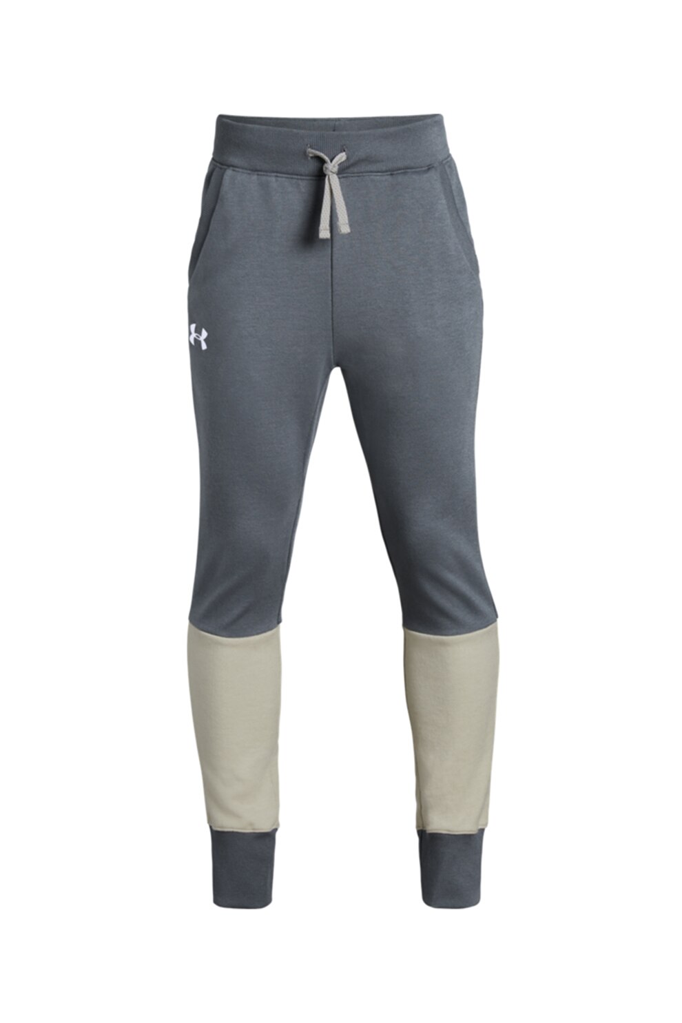 Under Armour, Pantaloni sport conici Double Knit, Gri