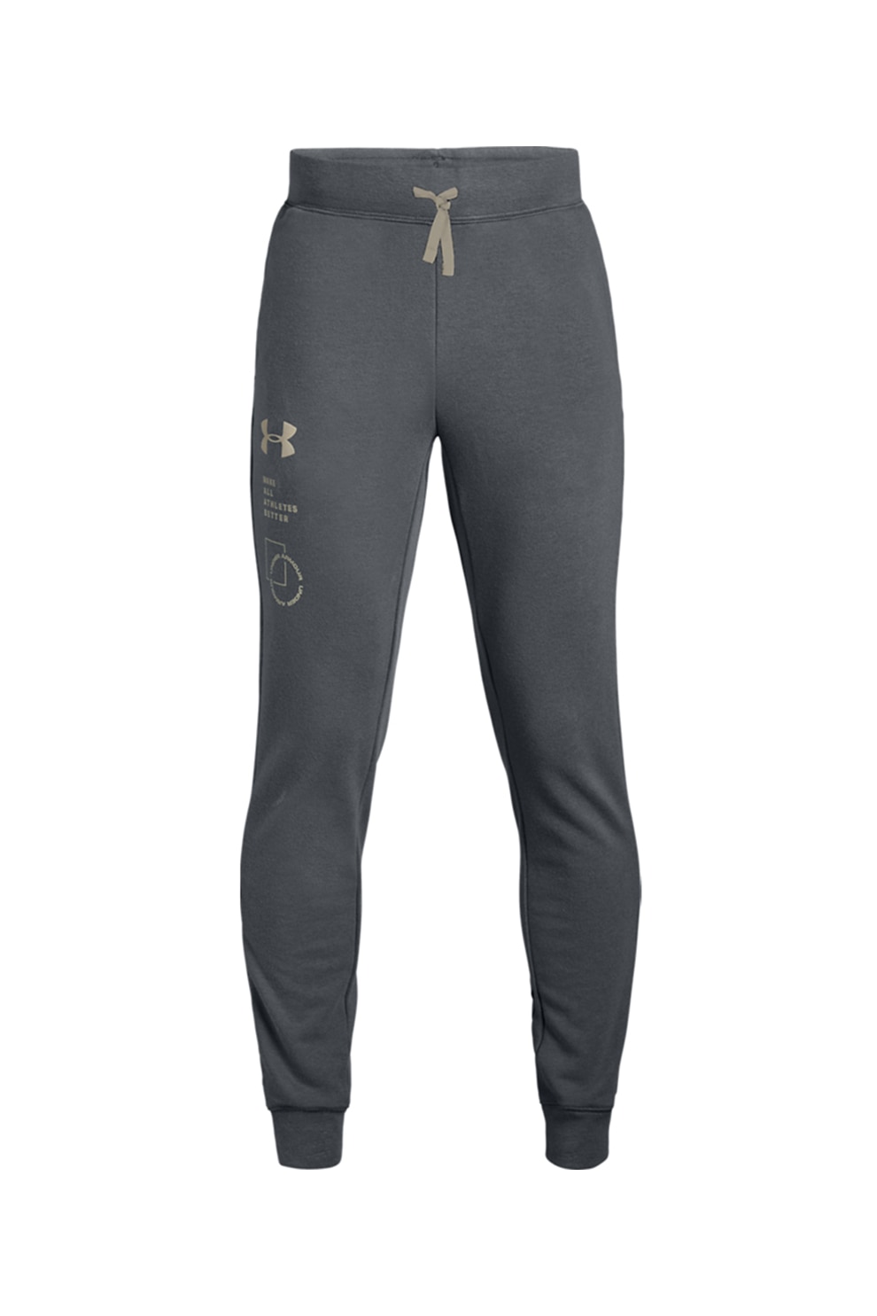 Under Armour, Pantaloni pentru fitness Rival 2, Gri inchis