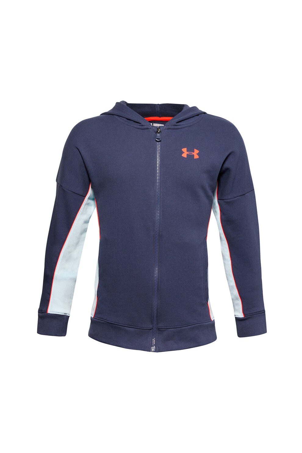 Under Armour, Hanorac lejer cu fermoar Rival, Bleumarin