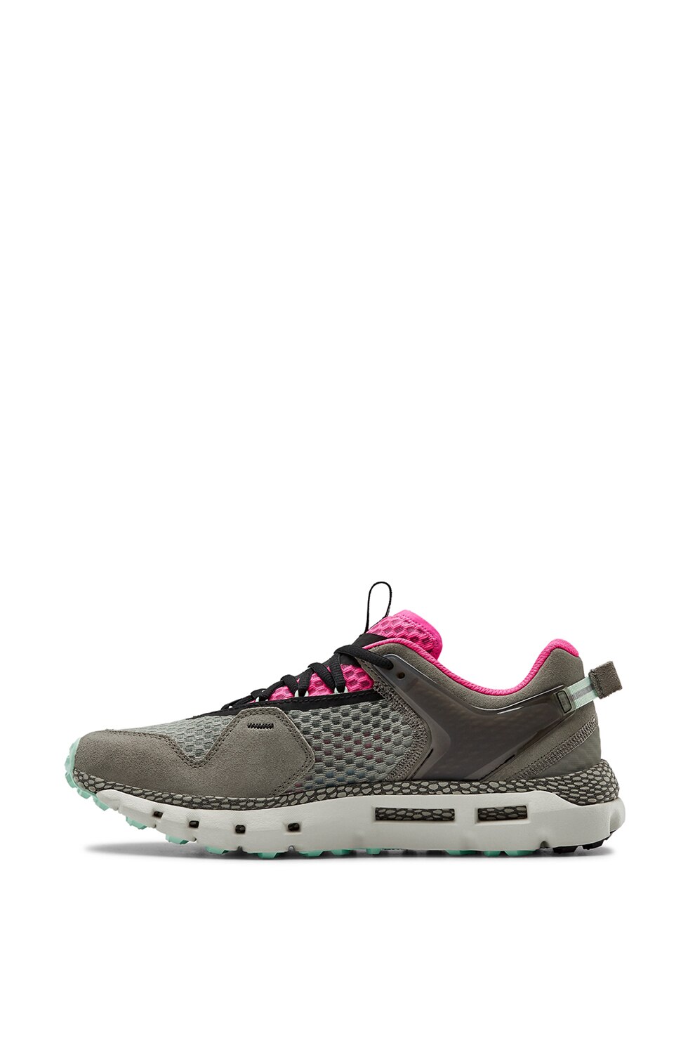 Under Armour, Pantofi sport unisex de piele intoarsa si material textil HOVR SUMMIT