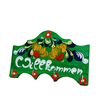 Cuier cu mesaj in germana, Gifty, MS-024, Verde Cuier cu mesaj in germana, Gifty, MS-024, Verde