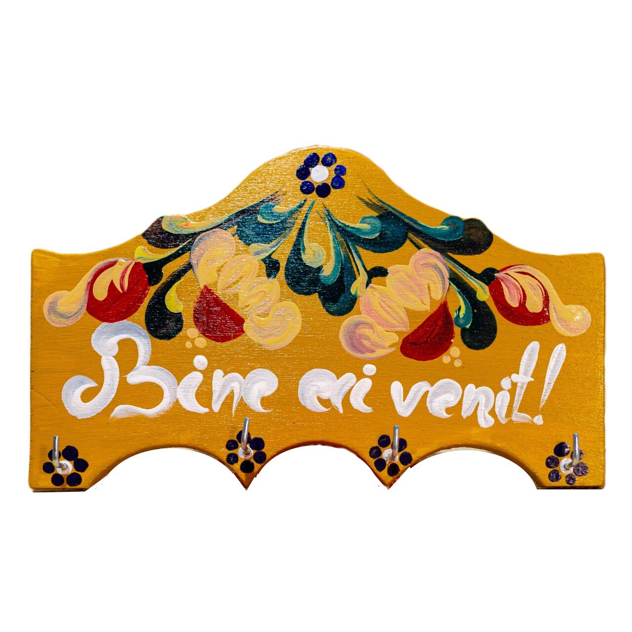 Cuier cu mesaj in romana, Gifty, MS-022, Galben