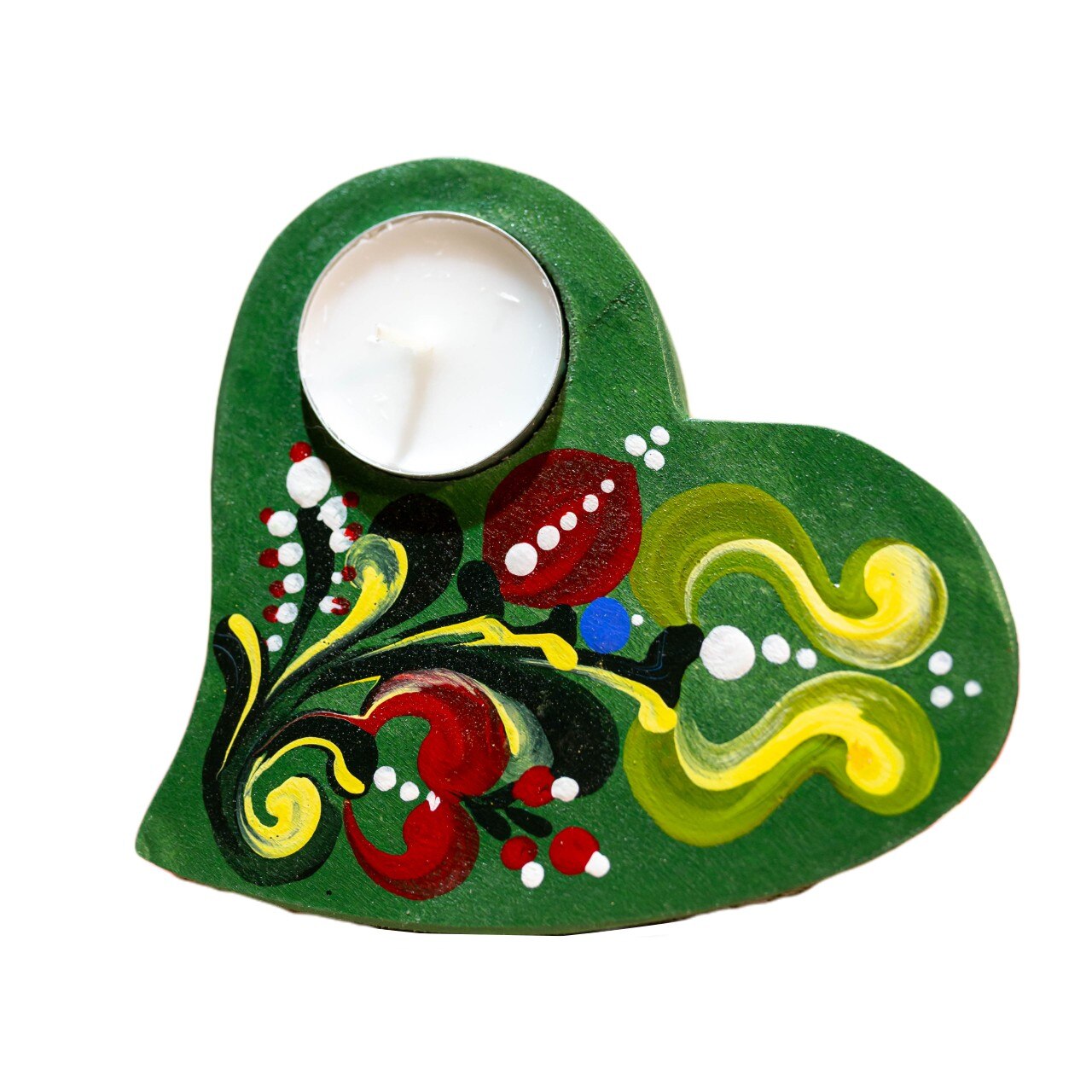 Suport lumanare Valentine, Gifty, MS-013, Verde