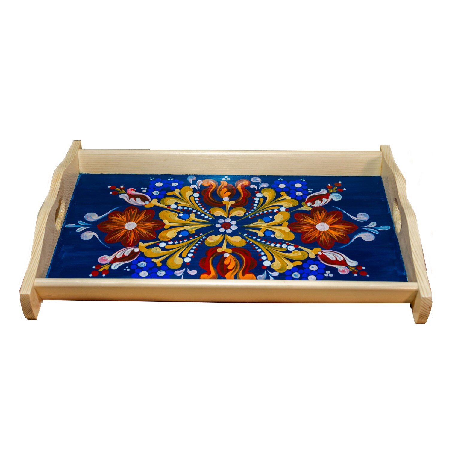 Tava pictata, Gifty, MS-011, Albastru