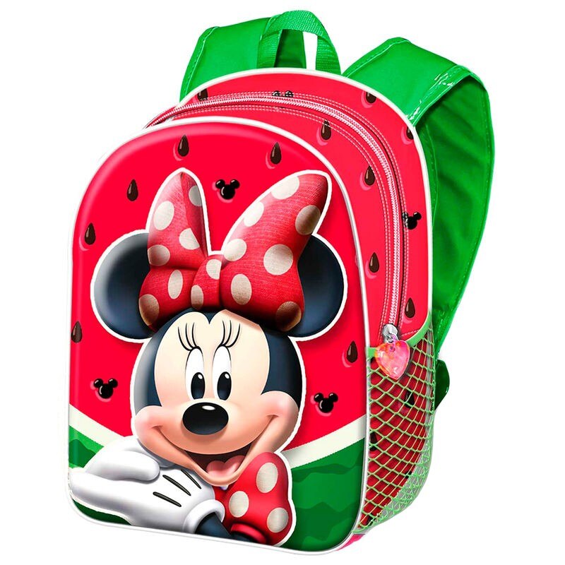 Ghiozdan Minnie Watermelon 3D 31x27x11cm , 8445118002461, Multicolor