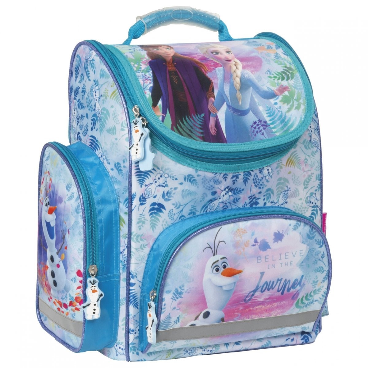 Ghiozdan scoala frozen, multicolor