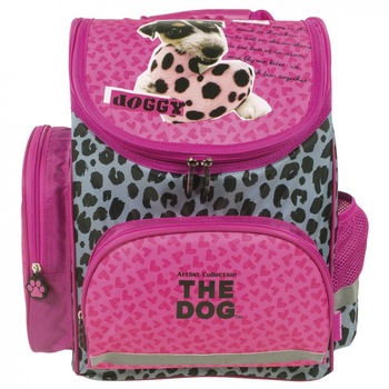 Ghiozdan scoala caine, multicolor Ghiozdan scoala caine, multicolor