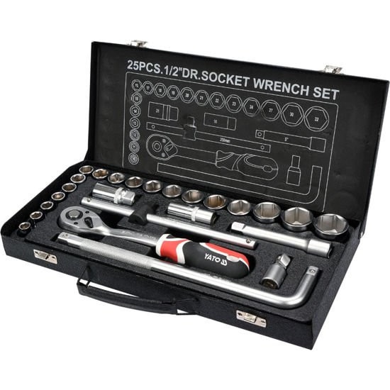 Set de scule de 25 buc 1/2 